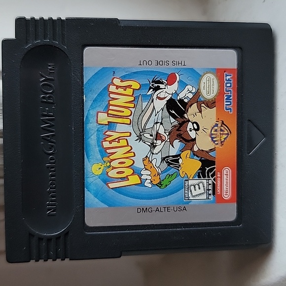 Nintendo Other - Nintendo Game Boy Color Looney Tunes Cartridge - Black